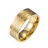 Wholesale Stainless Steel Hook Ring Jewelry With Animal Zodiac Pattern Electroplated For Unisex