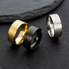 Wholesale Stainless Steel Hook Ring Jewelry With Animal Zodiac Pattern Electroplated For Unisex