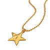 Wholesale Stainless Steel Jewelry Geometric Fivepointed Star Bead Chain With Electroplating