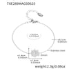 Wholesale Stainless Steel Jewelry Set With 5A Zircon Sunburst Design Electroplating For Women