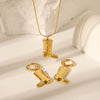 Wholesale Stainless Steel Jewelry With Boots Pattern Pendant And Snake Bone Chain Electroplated For Unisex