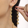 Wholesale 316L Stainless Steel Jewelry With Question Mark Tassel And Electroplating For Women