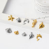 Wholesale Stainless Steel Jewelry With Starfish Dolphin Seahorse Shell Pendant Electroplated Marine Series