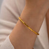 Wholesale Stainless Steel Joker Geometric Electroplated Bracelet