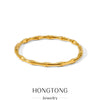 Wholesale Stainless Steel Joker Geometric Electroplated Bracelet