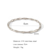 Wholesale Stainless Steel Joker Geometric Electroplated Bracelet
