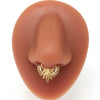 Wholesale Stainless Steel K9 Bow Nose Ring Jewelry With Electroplating Treatment