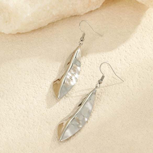 Wholesale Stainless Steel 18K Electroplated Geometric Fashion Women's Earrings