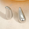 Wholesale Stainless Steel 18K Gold Plated Geometric Pattern Retro Style Women's Earrings
