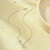 Wholesale Stainless Steel 18K Gold Plated Knot Winding Round Bead Pendant Necklace For Women