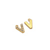 Wholesale Stainless Steel 18K Gold Plated Letter Pendants For Necklace Accessories