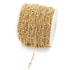 Wholesale Stainless Steel 18K Gold Plated Twist Chain Necklace Accessories
