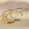 Wholesale Stainless Steel 18K Goldplated Geometric Irregular Water Drop Bracelet For Women