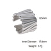Wholesale Stainless Steel 18K Goldplated Geometric Open Ring Hand Jewelry For Women
