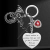 Wholesale Stainless Steel Keychain With Dragon Sword Personality Auto Accessories