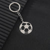 Wholesale Stainless Steel Keychain With Geometric Round Volleyball Football And Animal Bear Little Pig Pendants Electroplated