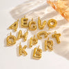 Wholesale Stainless Steel Letter Handmade Pendant With 14K Gold Expansion And Electroplating Treatment