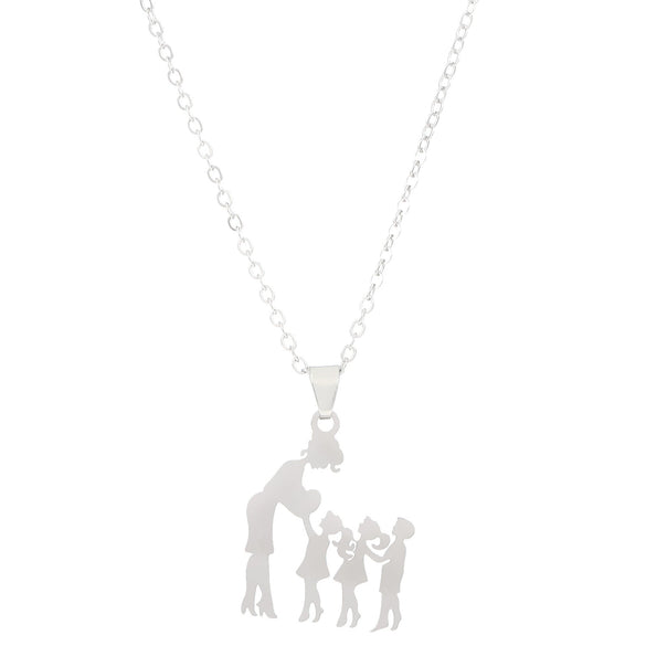 Wholesale Stainless Steel Letter Necklace For Women Electroplated