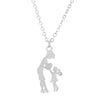 Wholesale Stainless Steel Letter Necklace For Women Electroplated