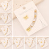 Wholesale Stainless Steel Lightning Star Earrings With Electroplating For Women Personality Cross And Butterfly Designs