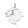 Wholesale Stainless Steel Lion Key Chain Jewelry Pendant With Electroplating