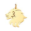Wholesale Stainless Steel Lion Key Chain Jewelry Pendant With Electroplating