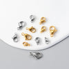 Wholesale Stainless Steel Lobster Buckle For Diy Jewelry Connection Electroplated
