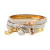 Wholesale Stainless Steel Lock Bag Bracelet With Rose Gold Electroplating For Female Light Luxury Style