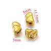 Wholesale Stainless Steel Love Beaded Bracelet With Bow And Skull Beads Electroplated Jewelry Accessories
