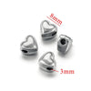 Wholesale Stainless Steel Love Beaded Bracelet With Bow And Skull Beads Electroplated Jewelry Accessories