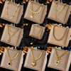 Wholesale Stainless Steel Love Butterfly Pendant Necklace With Electroplating Treatment For Women