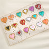 Wholesale Stainless Steel Love Heartshaped Oil Drop Enamel Handmade Pendant Jewelry Accessories
