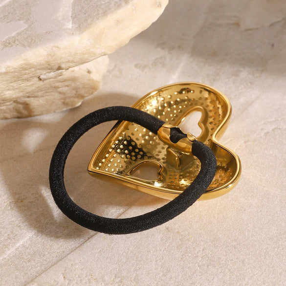 Wholesale Stainless Steel Lovely Hair Ring Headwear With Electroplating Treatment