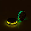 Wholesale Stainless Steel Luminous Heartbeat Ring With Letters Numbers Text Pattern Unisex