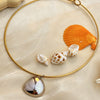 Wholesale Stainless Steel Marine Shell Pendant Necklace For Women Fashion Style