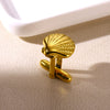 Wholesale Stainless Steel Men's Rectangular Cufflinks With Geometric Design And Electroplating Treatment