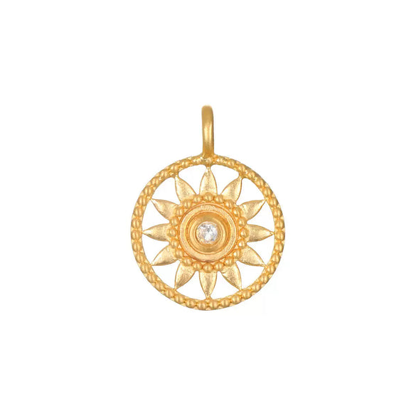 Wholesale Stainless Steel Mini Elephant Lotus Love Pendant Necklace Electroplated 18K Gold Color
