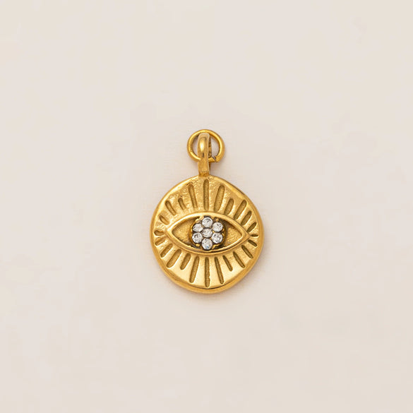 Wholesale Stainless Steel Mini Elephant Lotus Love Pendant Necklace Electroplated 18K Gold Color