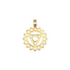 Wholesale Stainless Steel Mini Elephant Lotus Love Pendant Necklace With Vacuum Plating 18K Gold Color