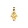 Wholesale Stainless Steel Mini Elephant Lotus Love Pendant Necklace With Vacuum Plating 18K Gold Color