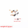 Wholesale Stainless Steel Minimalist Geometric Small Bead Jewelry Accessories Necklace Bracelet Electroplating Handmade