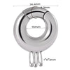 Wholesale Stainless Steel Minimalist Geometric Specialshaped Scorpion Snake Lock Cshaped Sun Moon Flower Ear Expansion Earrings With Polishing