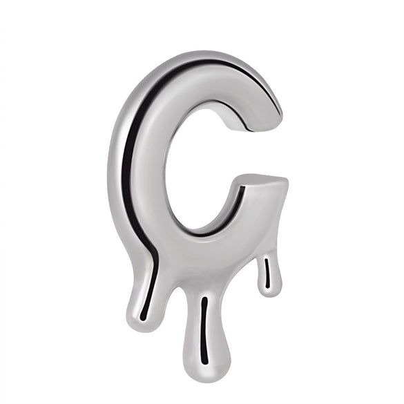 Wholesale Stainless Steel Minimalist Geometric Specialshaped Scorpion Snake Lock Cshaped Sun Moon Flower Ear Expansion Earrings With Polishing