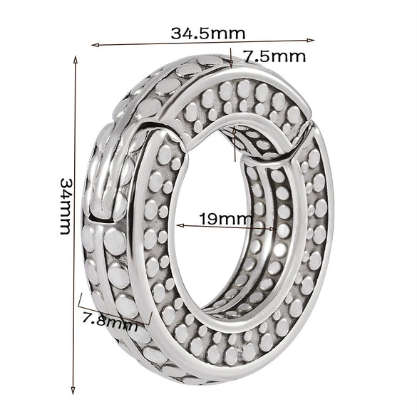 Wholesale Stainless Steel Minimalist Geometric Specialshaped Scorpion Snake Lock Cshaped Sun Moon Flower Ear Expansion Earrings With Polishing