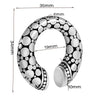 Wholesale Stainless Steel Minimalist Geometric Specialshaped Scorpion Snake Lock Cshaped Sun Moon Flower Ear Expansion Earrings With Polishing