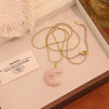 Wholesale Stainless Steel Moonshaped Pendant Necklace With Personality And Minimalist Style