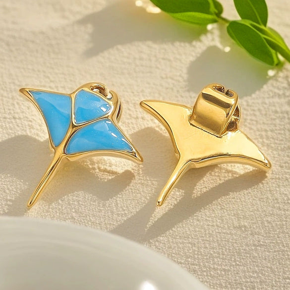 Wholesale Stainless Steel Natural Style Plant Flowers Pattern Electroplating Pendant Necklace Accessories