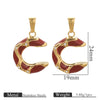 Wholesale Stainless Steel Natural Style Plant Flowers Pattern Electroplating Pendant Necklace Accessories