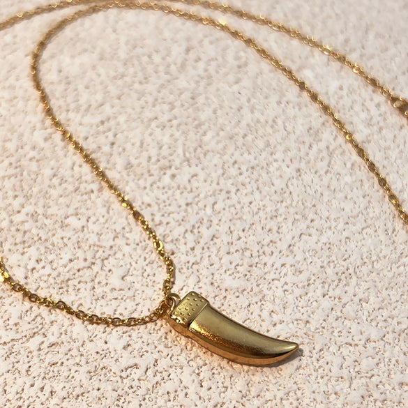 Wholesale Stainless Steel Necklace Retro Style Ushaped Electroplated Jewelry For Unisex