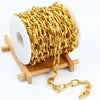 Wholesale Stainless Steel O Cross Thread Chain Necklace Bracelet With Geometric Style And Electroplating